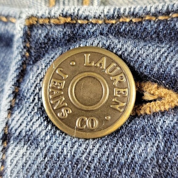 Lauren Ralph Lauren Classic Straight Leg Jeans Size 14 34X28 Medium Wash - Picture 3 of 13